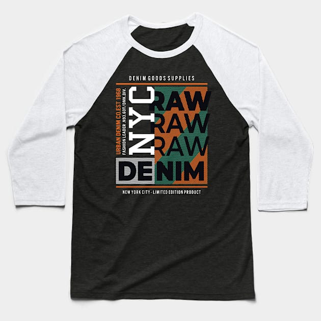 The Urban Style Baseball T-Shirt by RamsApparel08